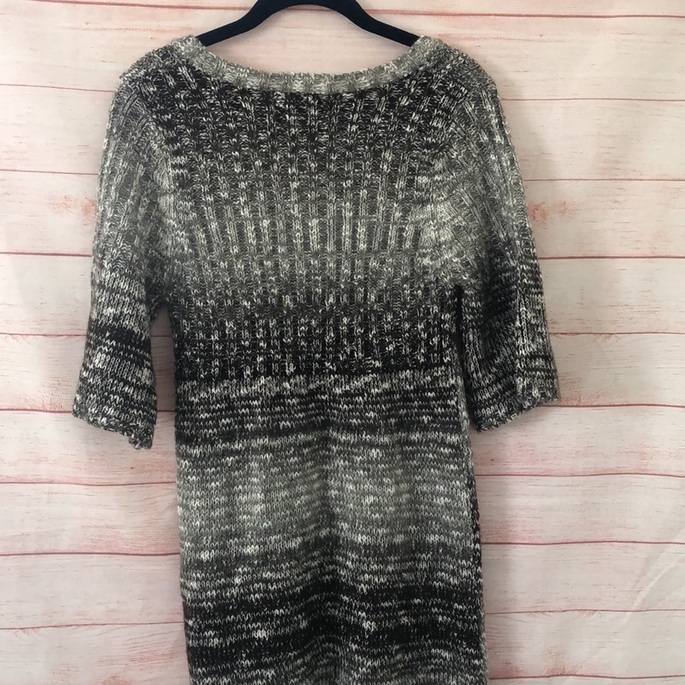 Pink Rose Brown Multicolor Sweater Dress Size L - Picture 5 of 9